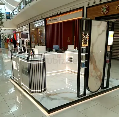 Modern Luxury Perfume Kiosk