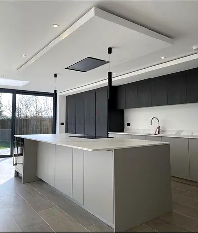 Modern Kitchen Island with Sleek Designed