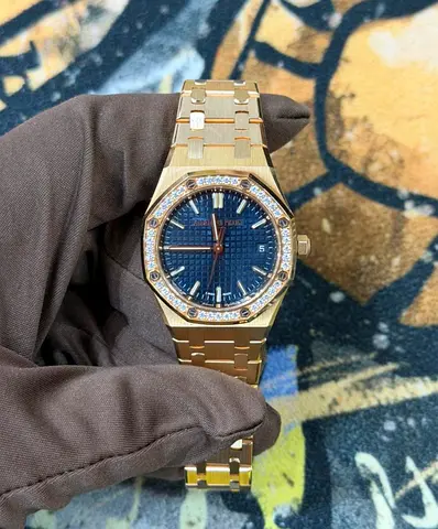 SC Audemars Piguet 34 RG Blue 1-1