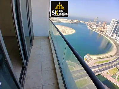 CHILLER FREE _ SEA VIEW _ BRIGHT 2 BHK IN 75K IN 4 CHQS _ WITH ALL MASTERS ROOMS _ WITH PARKING _ GYM SWIMMING POOL FREE