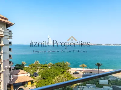 Fully Furnished | Burj Al Arab View | Private Beach