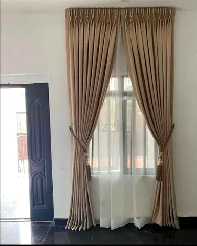 Elegant Beige Curtains for Home Decor