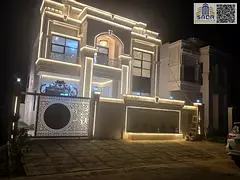 Classic detached villa with a stone facade... Al Helio 1, Ajman **Includes registration and ownershi