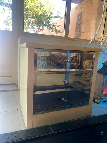 Elegant Glass Display Cabinet