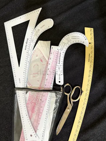 Tailoring Rulers  Scissor set