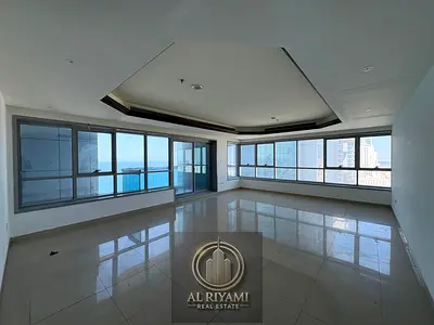 شقة واسعة 2 غرفة وصالة كورنيش تاور