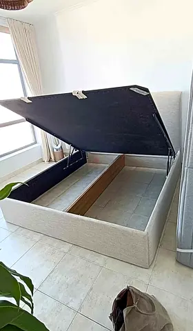 Brand new king size bed Hydraulic storage bed family bed hydraulic bed king bed lift up mechanism