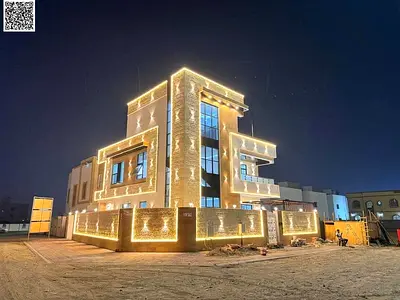 اغتنم الفرصه وتملك فيلا من اجمل فيلات عجمان بتصميم انيق وتشطيبات فاخرة شامل الكهرباء والماء