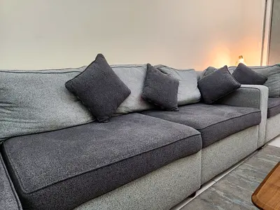 Comfortable Grey Sofa