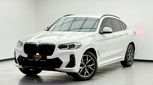 2022 BMW X4 xDrive30i M-Sport Pro, 2027 BMW Warranty + Service Pack, Very Low Km, Fully Loaded, GCC