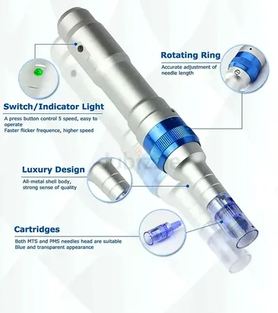 Microneedling Pen Device for Skin Treatment
