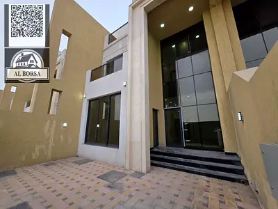 🏡 Villa for rent in Al Zahia on a main street | 4 master bedrooms + majlis + 2 living rooms + roof | Next to Al Safir Mall 80,000