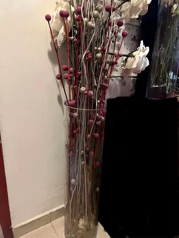 Long Glass vase