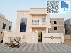 Luxury Villa for Sale in Al Hiliou 2 Ajman | 3014 Sqft | Two Floors + Large Roof | 6 Master Bedrooms