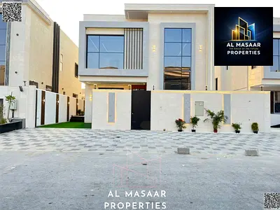 The most luxurious and beautiful villas in Al Zahia area, spacious with a swimming pool, on a main street. Fees included, price negotiable.