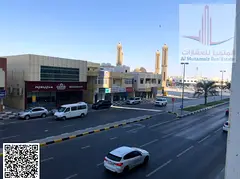 One bedroom and living room apartment for annual rent in Sharjah, Plaza building, Al Qasimia. Asking
