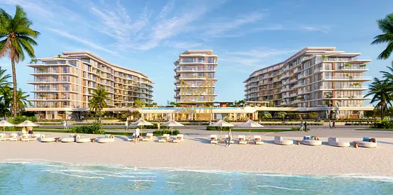 Investment | Direct Beach Access | First row & full sea view | 2900 AEDLSQFT