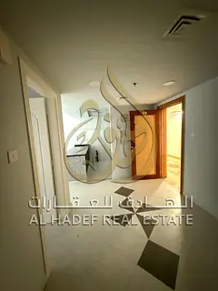 🔹 A unique opportunity in Al Khan – a bedroom and living room with a gym, swimming pool, and fr