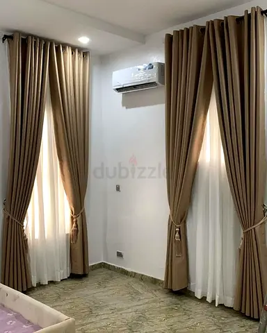 New Elegant Brown Curtains for Cozy Interiors