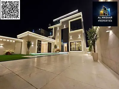 Own a villa with a personal finish, two floors, a roof, an external annex, and a garden, at a price that includes electricity, water, and air conditio