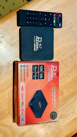 Android Media Streaming Box with 1 year subscription