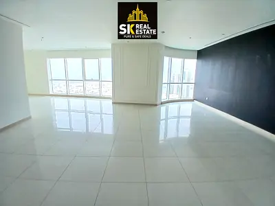 CHILLER FREE SEA VIEW _ SPACIOUS 3 BHK IN 105K IN 5 CHQS / WITH MAID ROOM / PARKING FREE _ GYM SWIMMING POOL FREE