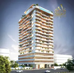 Furnished Studio | Celesto Tower | Balcony &amp; Pool View