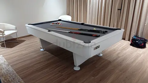 8FEET SINGLE PIECE MARBLE MADE IN USA WITH BALL RETURN SYSTEM ALL NEW ACCESSORIES  INSTALLATION