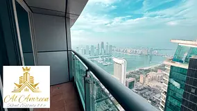 Princess tower | Fully Furnished | 1BR | Princess Tower | partial Sea view
