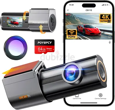 4K CAR DASH CAM ( Fix price )
