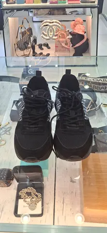Christian Dior Black B25 Runner Sneaker 43