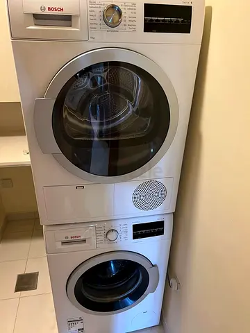 Free delivery Bosch # 6  Washer 9 kg and Dryer separate set