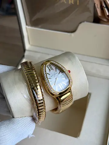 Bvlgari womans Serpenti Tubogas watch