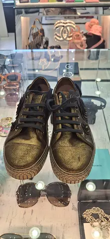 Stylish Metallic Sneakers