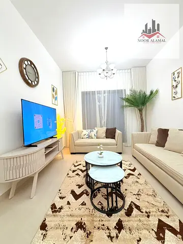 دبي ليوان غرفة وصالة اول ساكن مفروش فرش فندقى سوبر ديلوكس