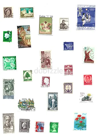 Vintage Stamp Collection