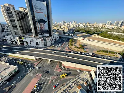 غرفة وصالة رايقة في City Tower – طابق مرتفع ومساحة مريحة