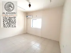 Large studio apartment with a semi-separate kitchen in Al Muwaihat 3 area, close to all services and