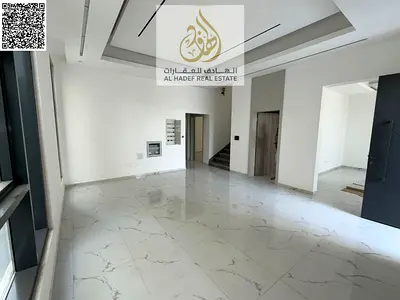 For Rent in Ajman — Luxury Villa in Al Yasmeen Area A unique opportunity to live in a spacious villa with super deluxe finishing, located on a main s