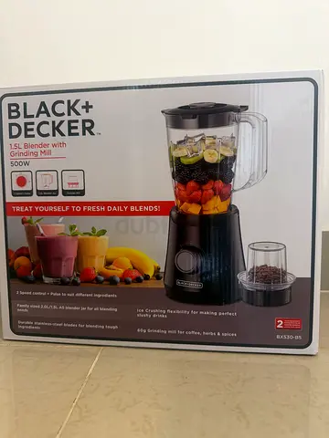 Black+Decker 1.5L Blender - 500W Power