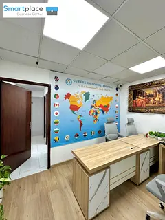 Luxurious Office for Rent | 1 Minute from BurJuman Metro | All Utilities Free