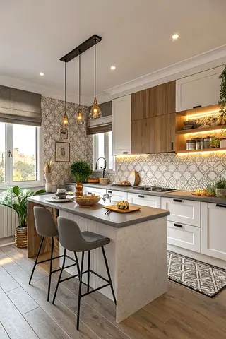 Modern Kitchen Island