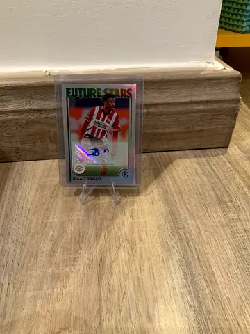 SIGNED ISAAC BABADI TOPPS FUTURE STARS