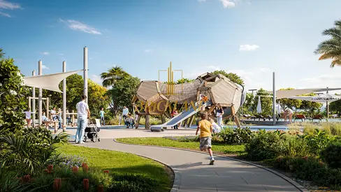 شقة مفروشة بغرفتي نوم | داماك ديستريكت تاور A | إطلالة على الجولف والمنتزه