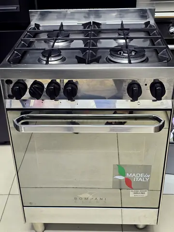 Bompani Top Gas Oven Electric  Cooker 60x60cm Good Condition