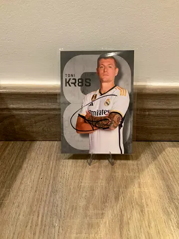 TONI KROOS SIGNED POSTCARD