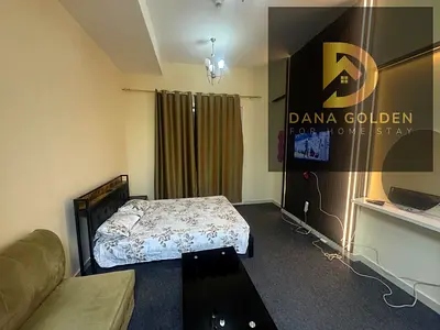 استوديو للايجار الشهرى في ورسان 4  \ دبي