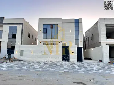A distinctive villa for sale in Al Zahia – 4 master bedrooms with a large yard, price includes registration and ownership fees.
