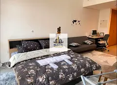 Spacious Furnished Studio for Rent – AED 40,000 | 4 Payments