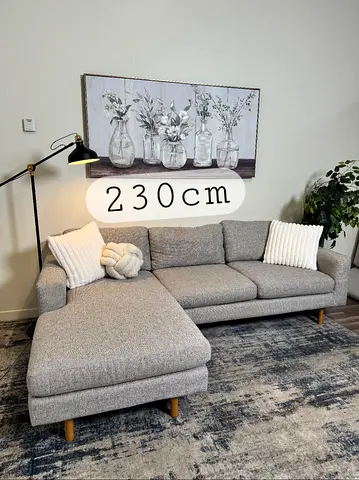 West elm L-Shaped sofa